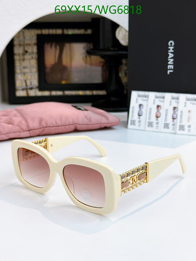 Chanel-Glasses Code: WG6818 $: 69USD