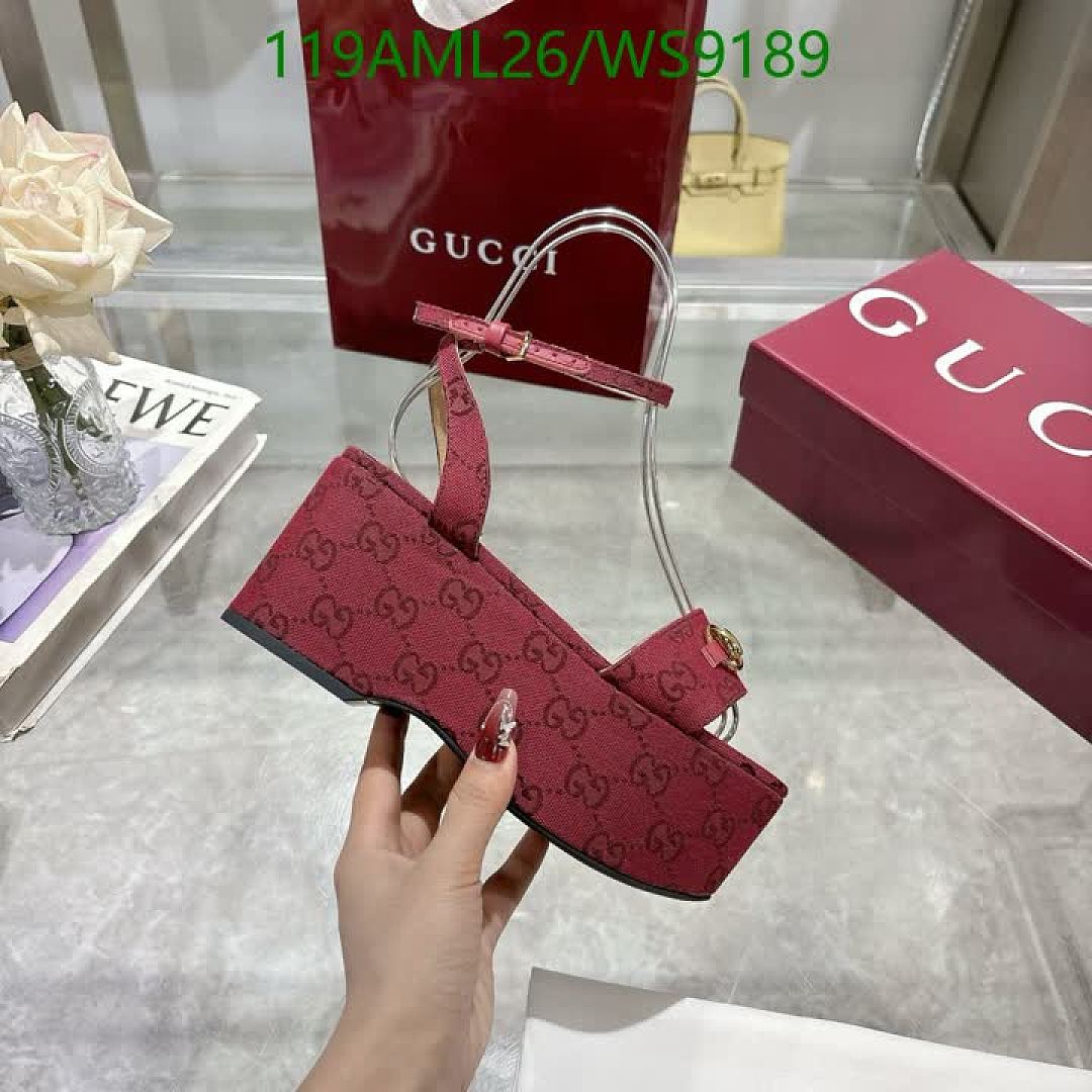 Gucci-Women Shoes Code: WS9189 $: 119USD