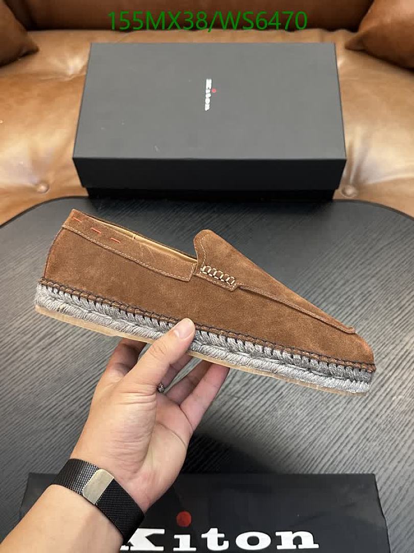 Kiton-Men shoes Code: WS6470 $: 155USD