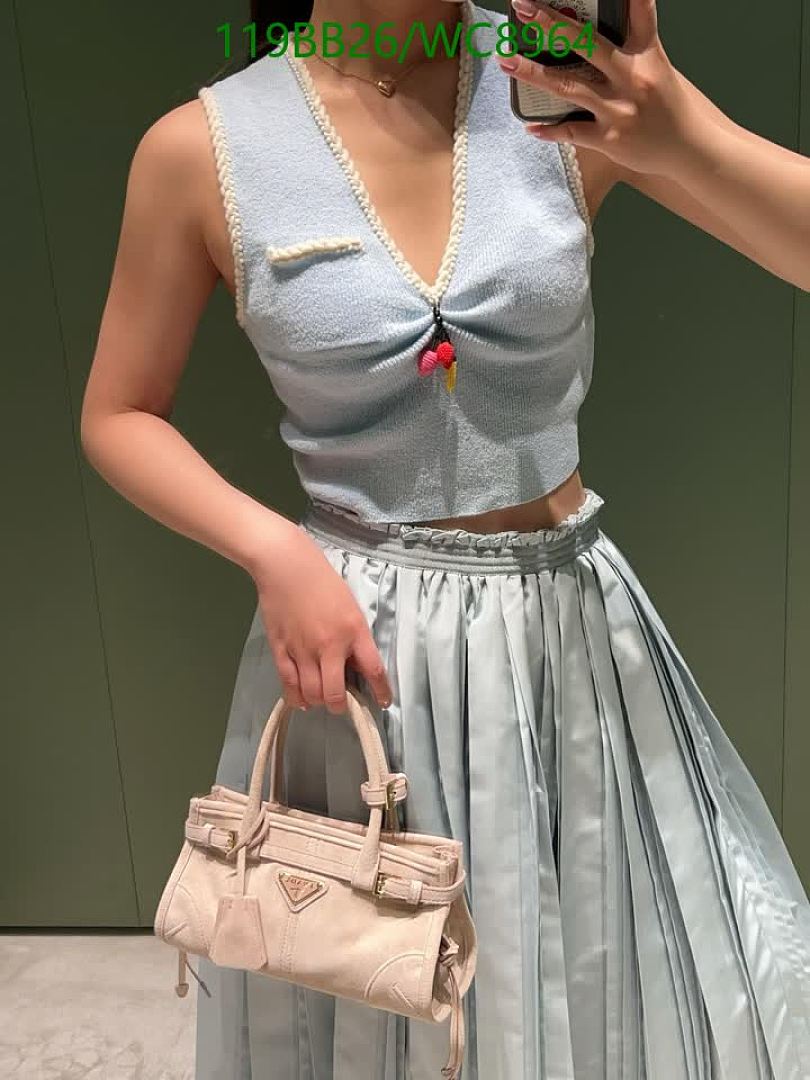 Prada-Clothing Code: WC8964 $: 119USD