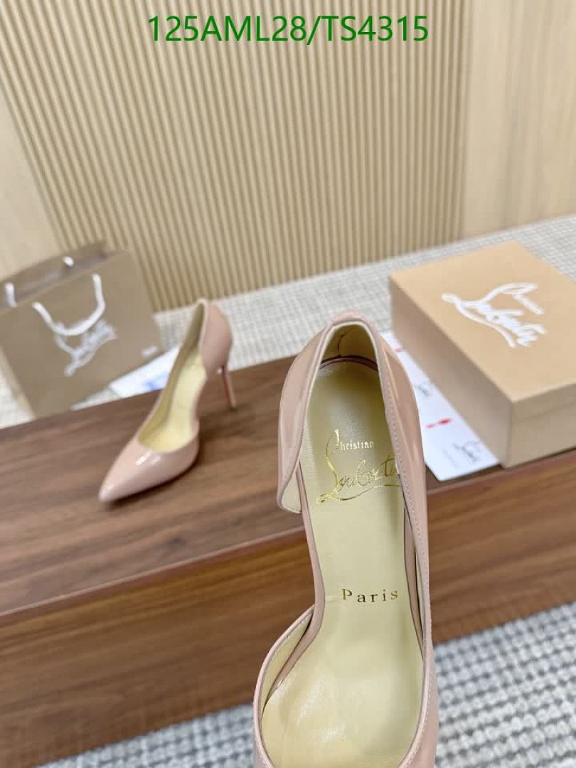 Christian Louboutin-Women Shoes Code: TS4315 $: 125USD