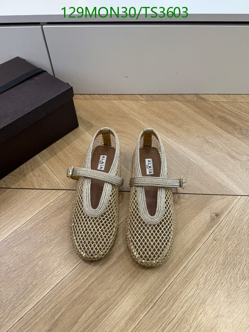 Alaia-Women Shoes Code: TS3603 $: 129USD
