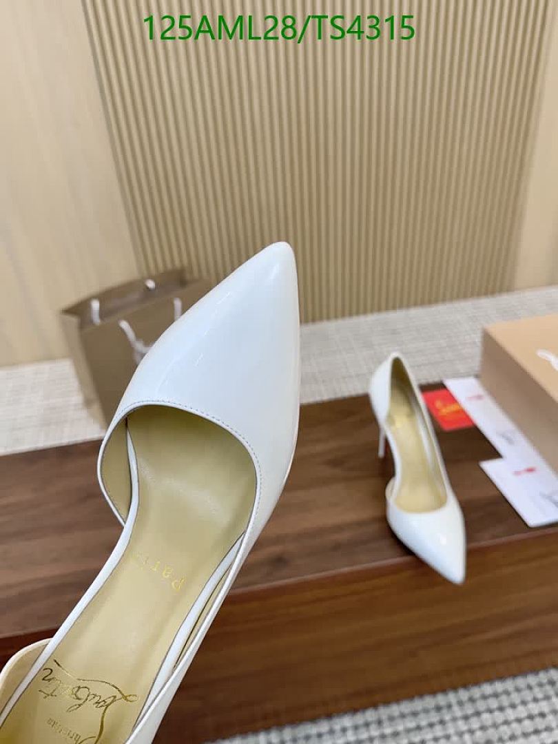 Christian Louboutin-Women Shoes Code: TS4315 $: 125USD
