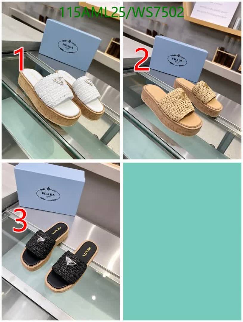 Prada-Women Shoes Code: WS7502 $: 115USD