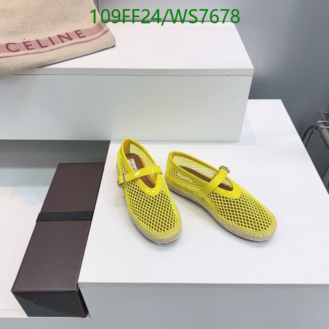 Alaia-Women Shoes Code: WS7678 $: 109USD