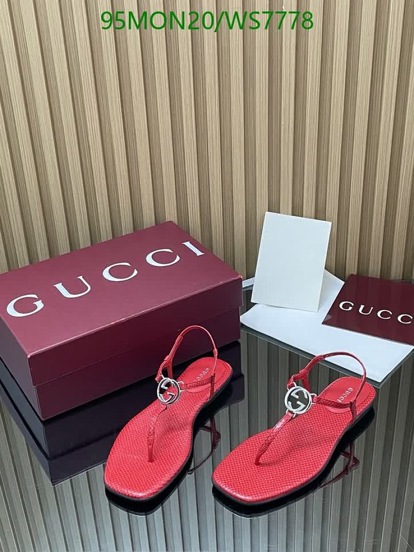 Gucci-Women Shoes Code: WS7778 $: 95USD