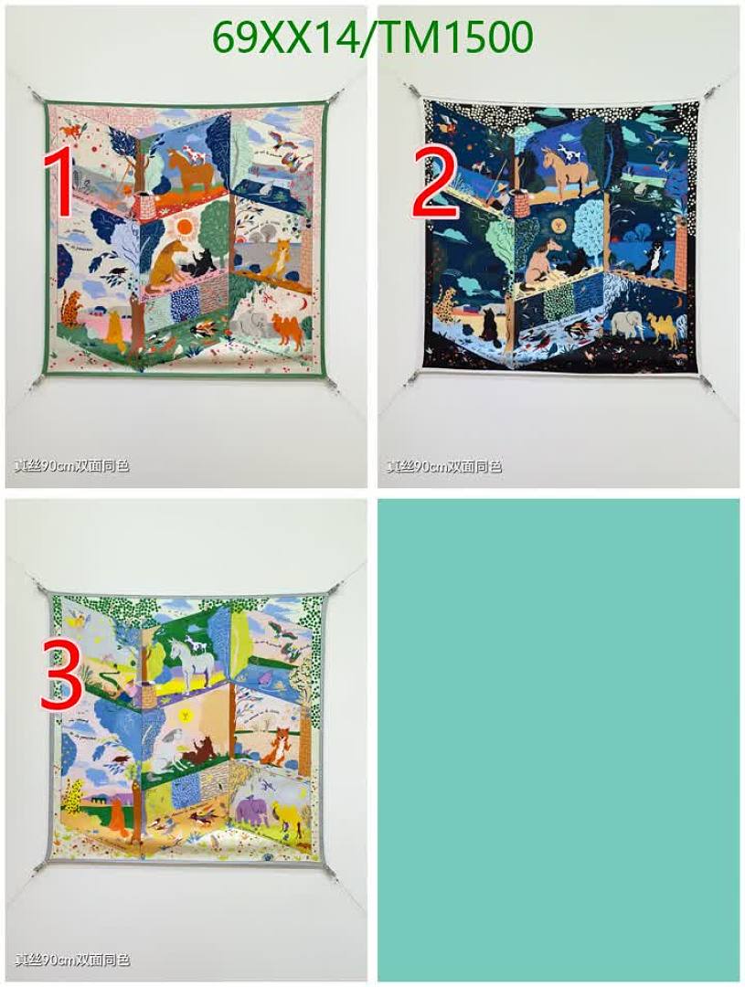 Hermes-Scarf Code: TM1500 $: 69USD