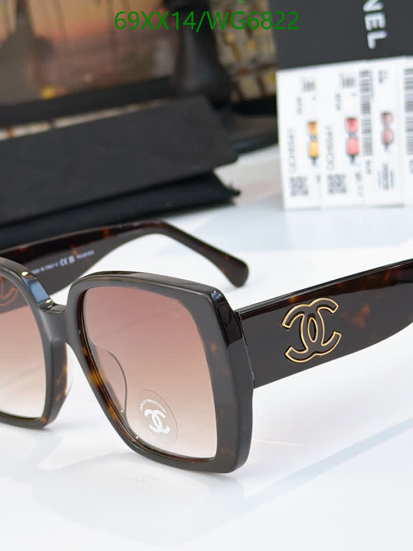 Chanel-Glasses Code: WG6822 $: 69USD
