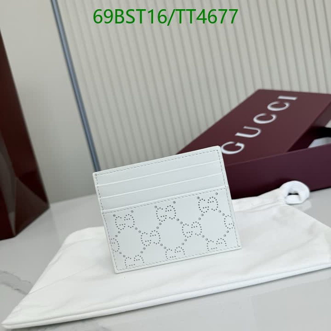 Gucci-Wallet Mirror Quality Code: TT4677 $: 69USD