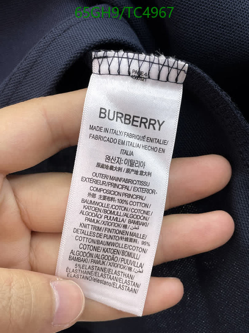 Burberry-Clothing Code: TC4967 $: 65USD