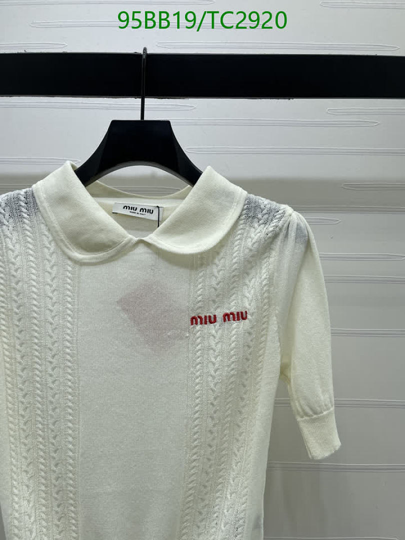 Miu Miu-Clothing Code: TC2920 $: 95USD