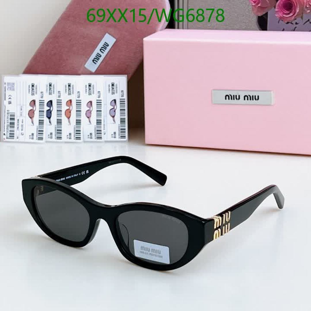 Miu Miu-Glasses Code: WG6878 $: 69USD