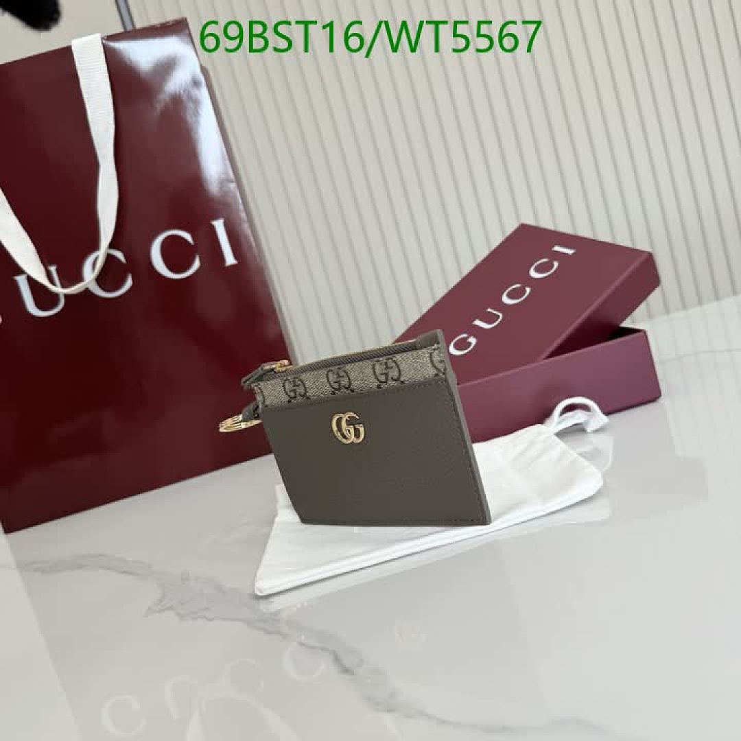 Gucci-Wallet Mirror Quality Code: WT5567 $: 69USD