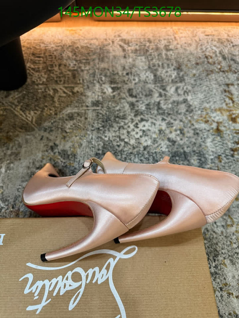 Christian Louboutin-Women Shoes Code: TS3678 $: 145USD