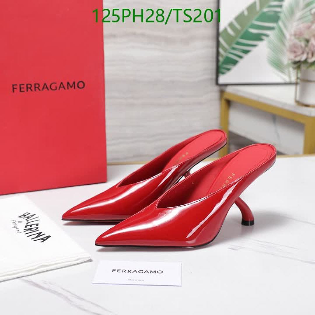 Ferragamo-Women Shoes Code: TS201 $: 125USD