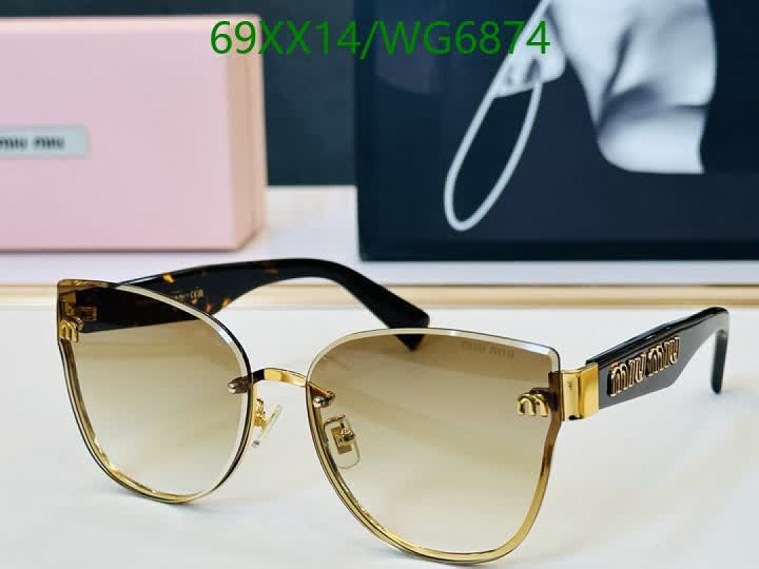 Miu Miu-Glasses Code: WG6874 $: 69USD