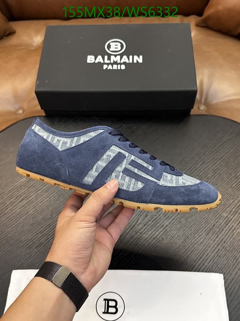 Balmain-Men shoes Code: WS6332 $: 155USD