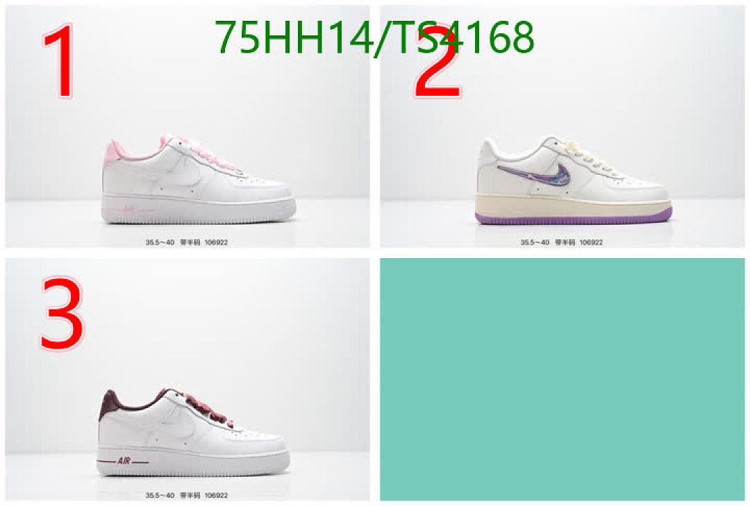 NIKE-Women Shoes Code: TS4168 $: 75USD