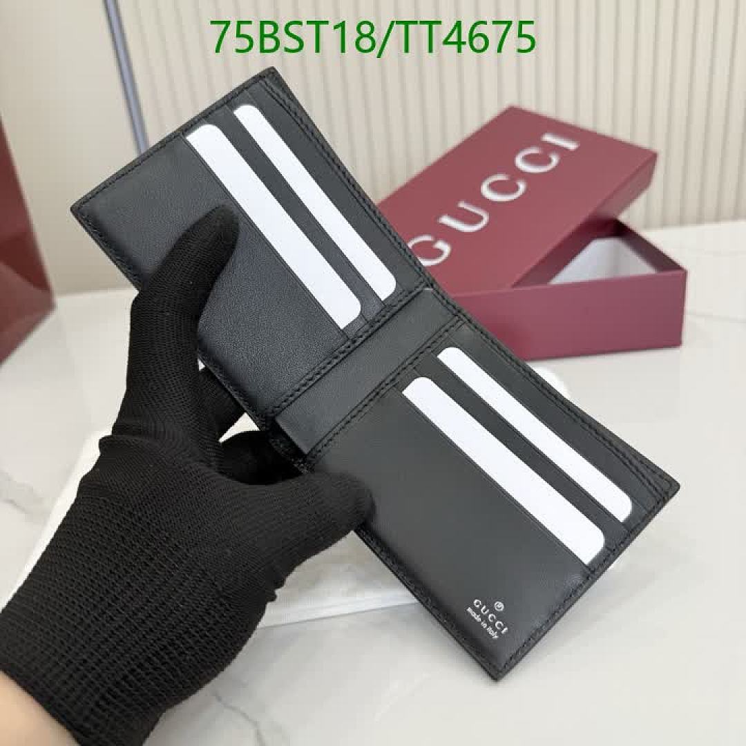 Gucci-Wallet Mirror Quality Code: TT4675 $: 75USD