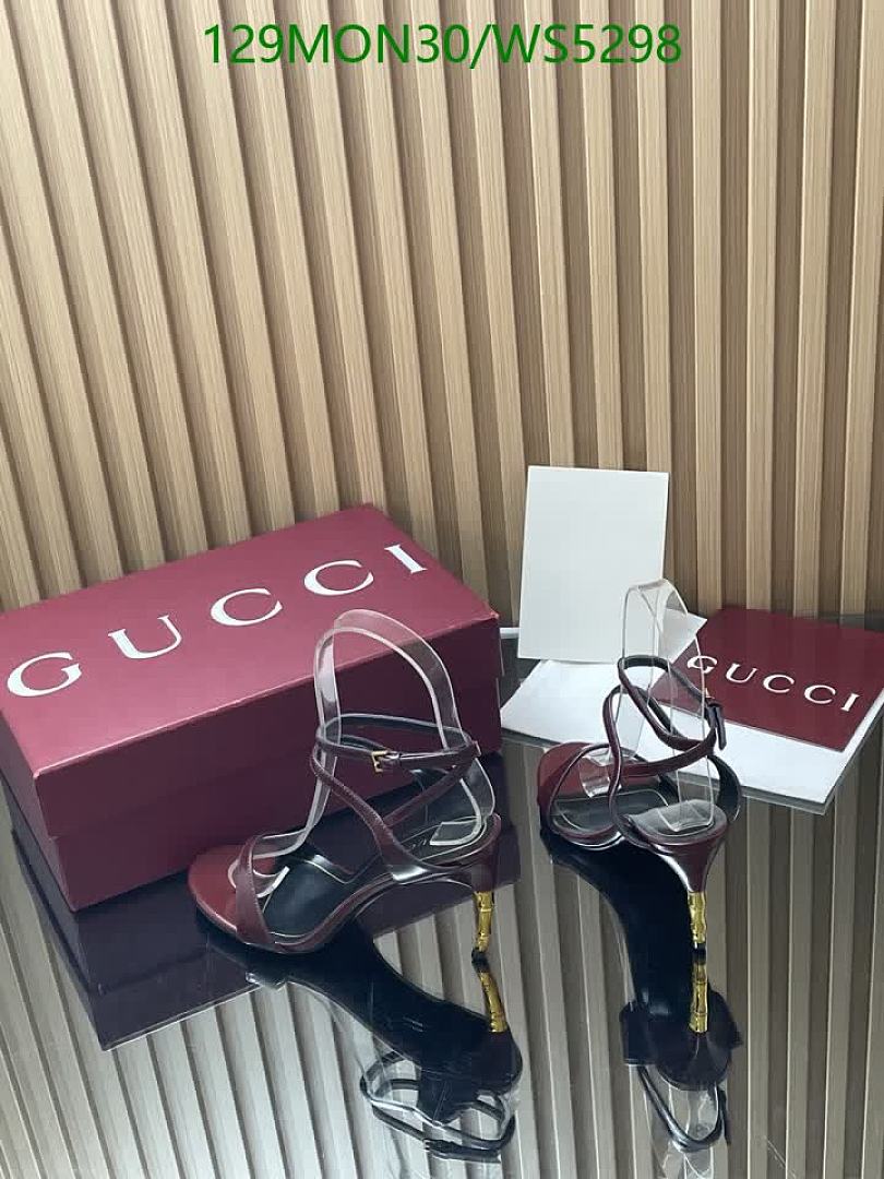 Gucci-Women Shoes Code: WS5298 $: 129USD