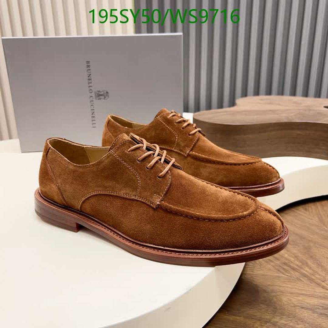 Brunello Cucinelli-Men shoes Code: WS9716 $: 195USD