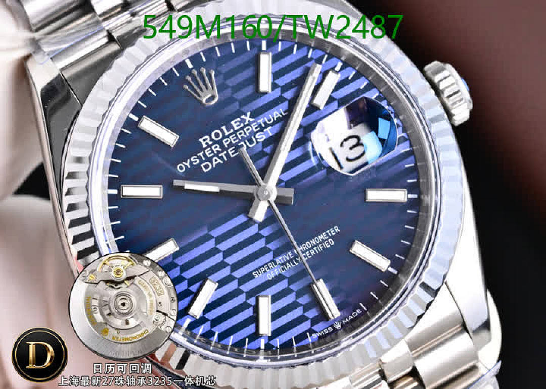 Rolex-Watch-Mirror Quality Code: TW2487 $: 549USD