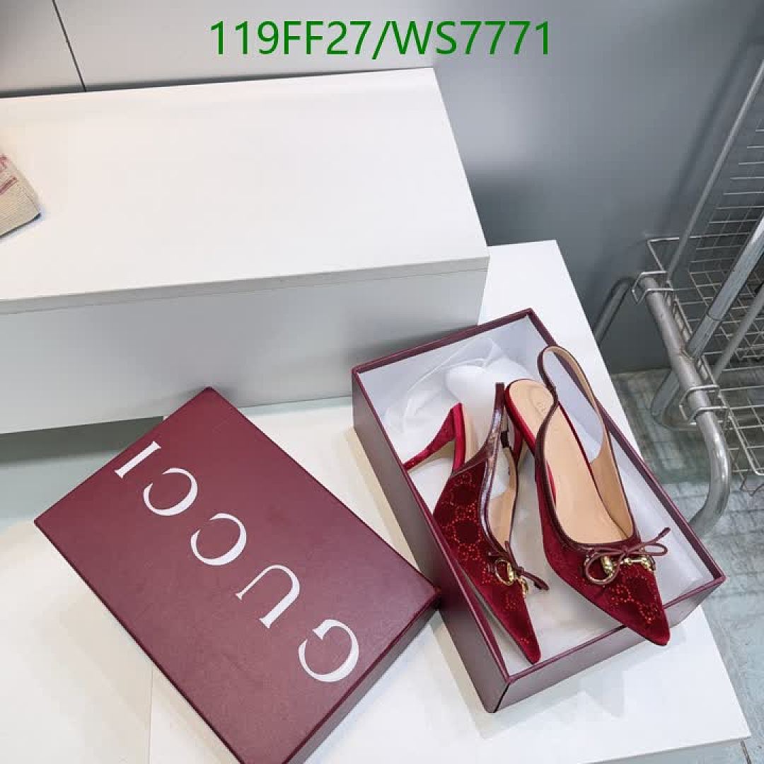 Gucci-Women Shoes Code: WS7771 $: 119USD
