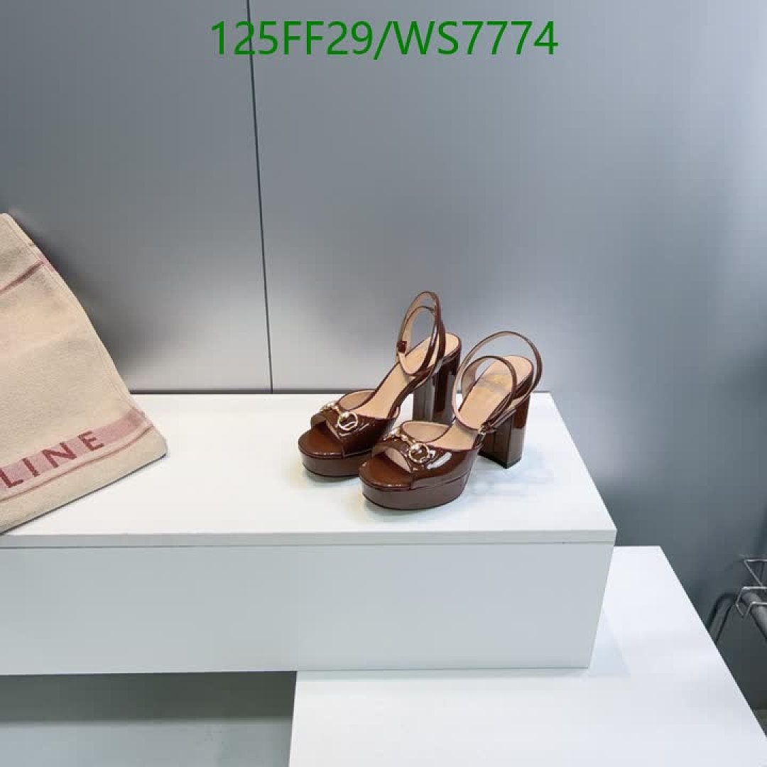 Gucci-Women Shoes Code: WS7774 $: 125USD