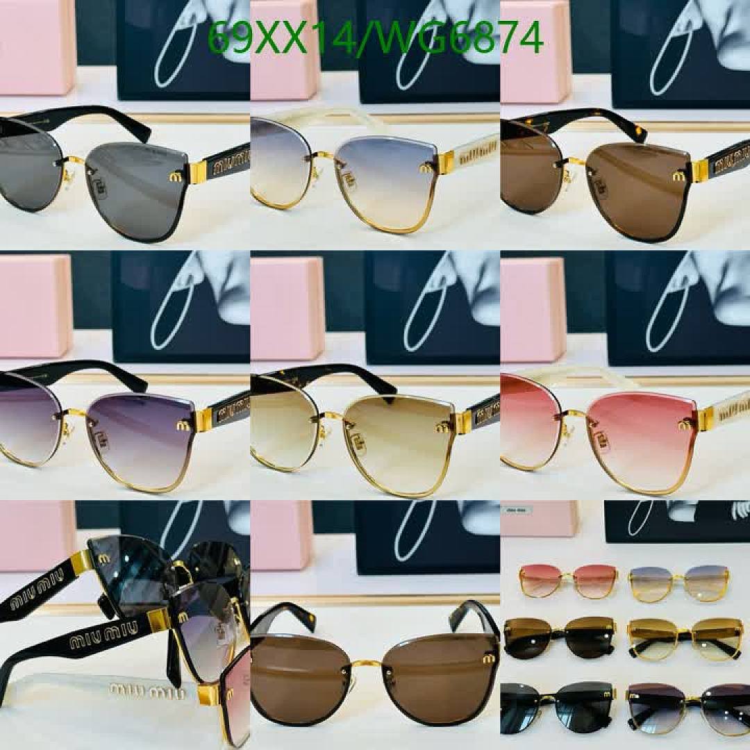 Miu Miu-Glasses Code: WG6874 $: 69USD