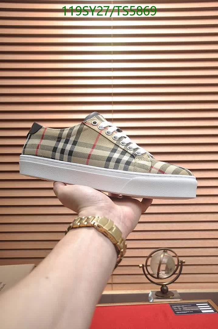 Burberry-Men shoes Code: TS5869 $: 119USD