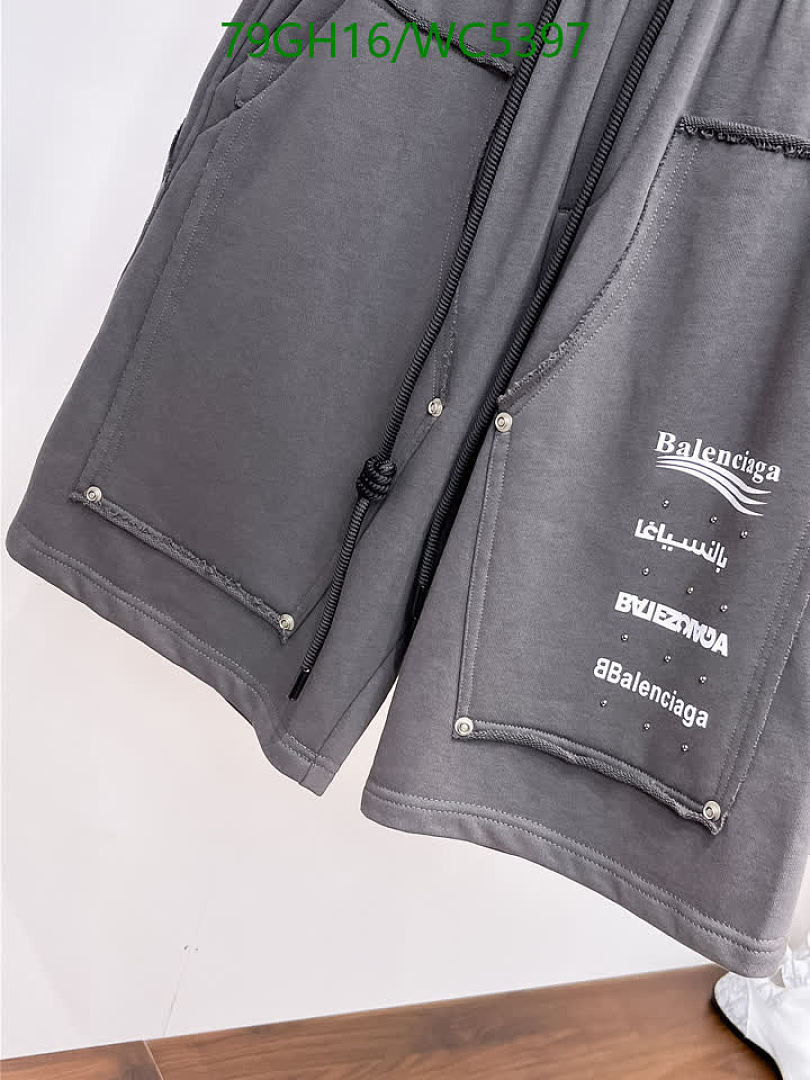Balenciaga-Clothing Code: WC5397 $: 79USD