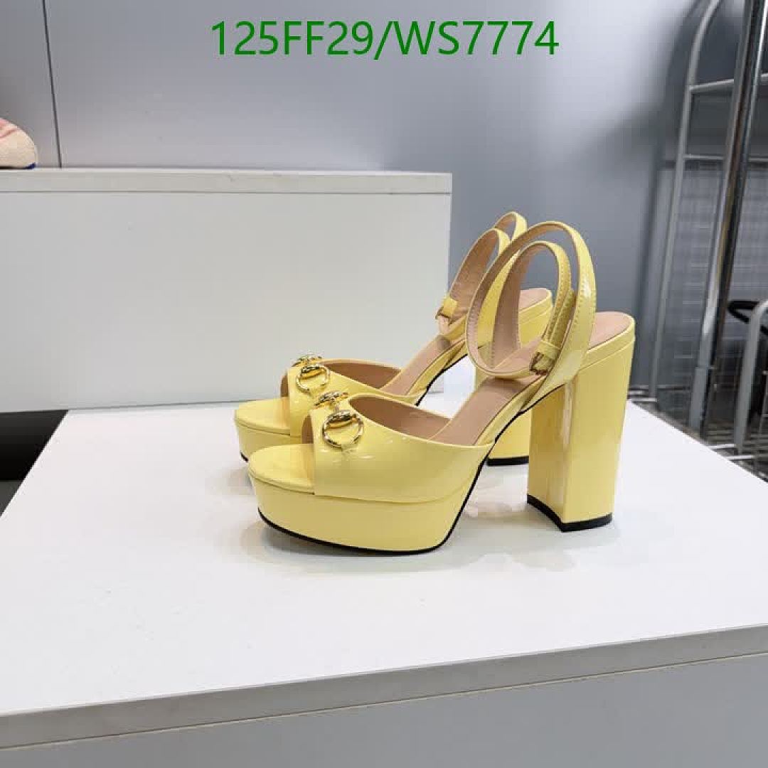 Gucci-Women Shoes Code: WS7774 $: 125USD