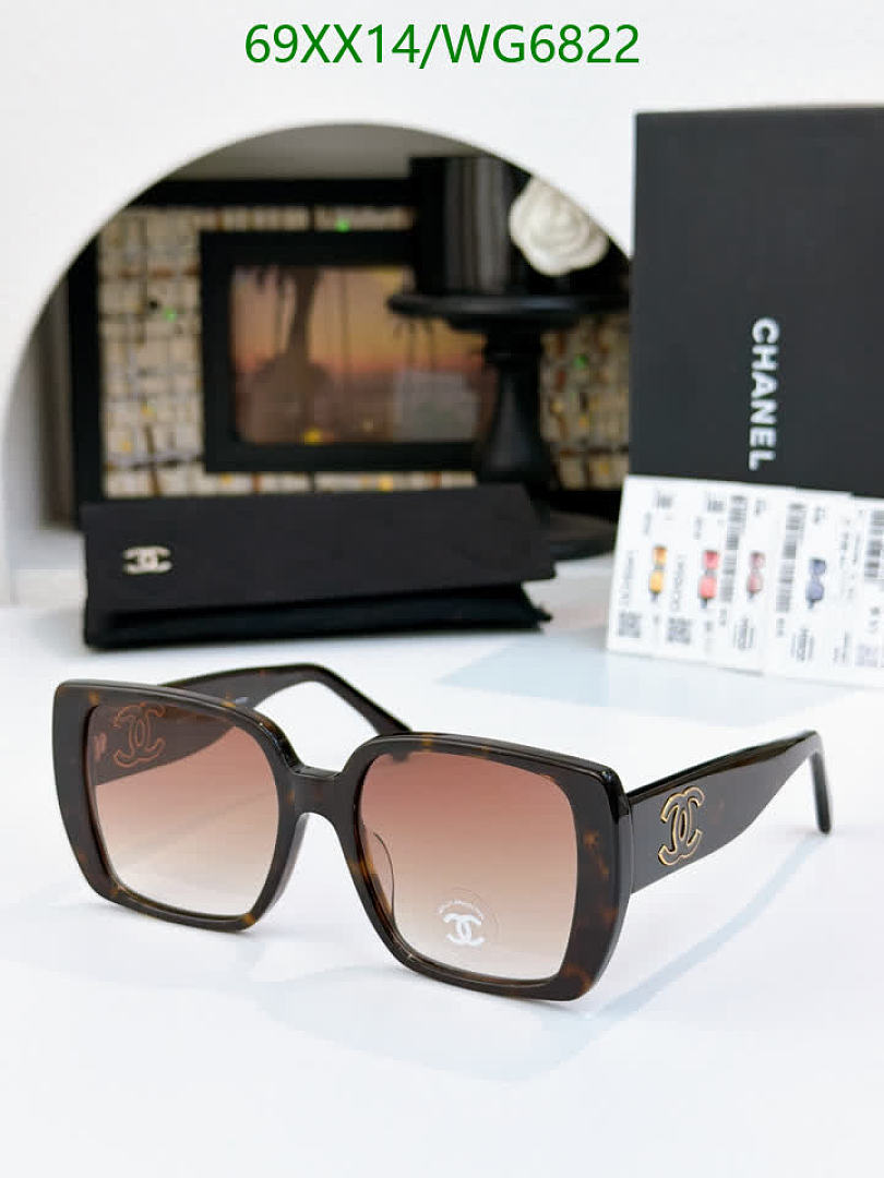 Chanel-Glasses Code: WG6822 $: 69USD