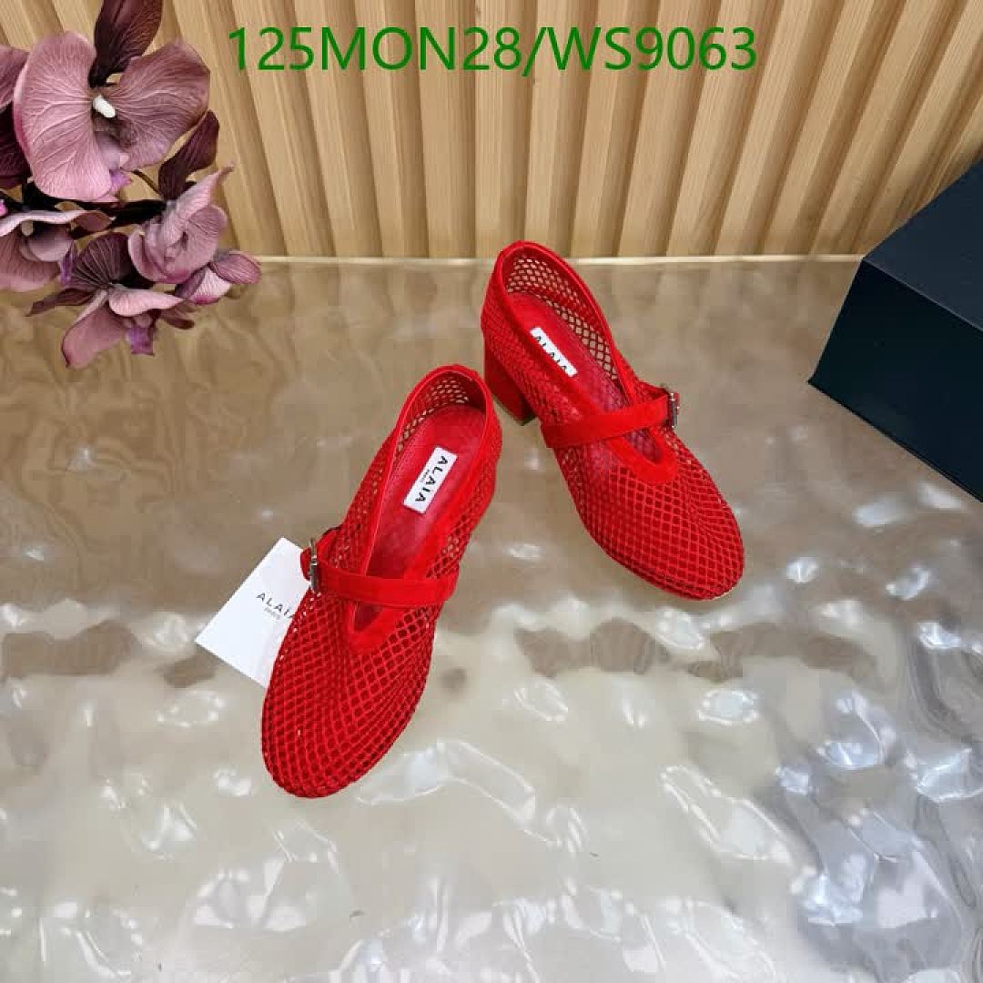 Alaia-Women Shoes Code: WS9063 $: 125USD