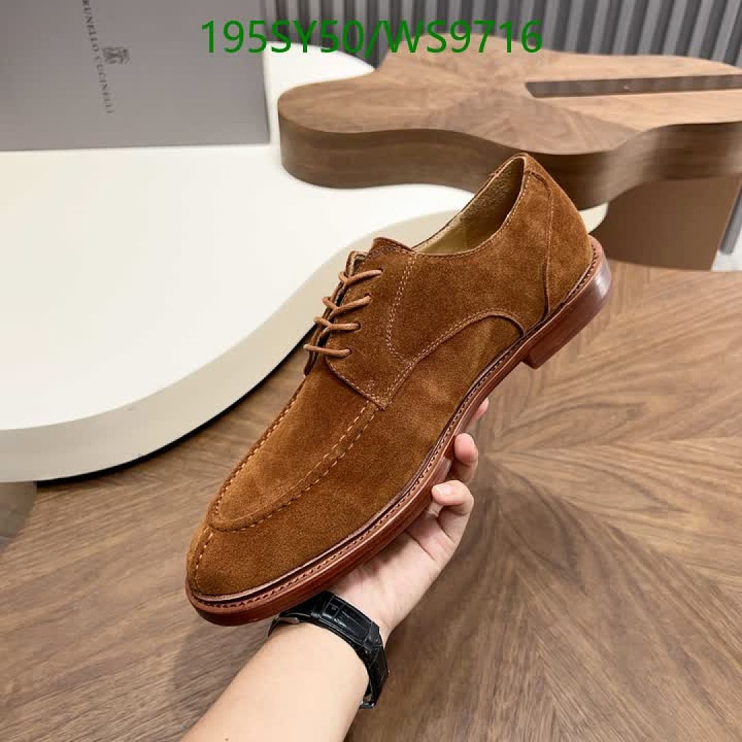 Brunello Cucinelli-Men shoes Code: WS9716 $: 195USD