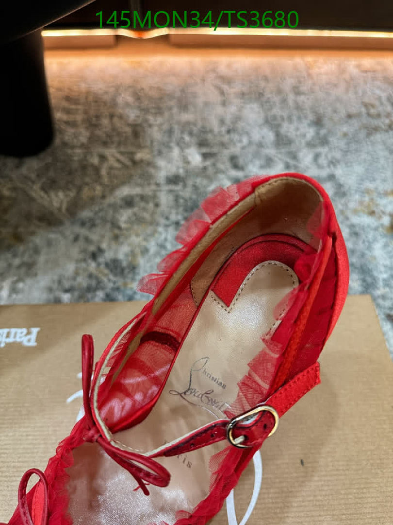 Christian Louboutin-Women Shoes Code: TS3680 $: 145USD