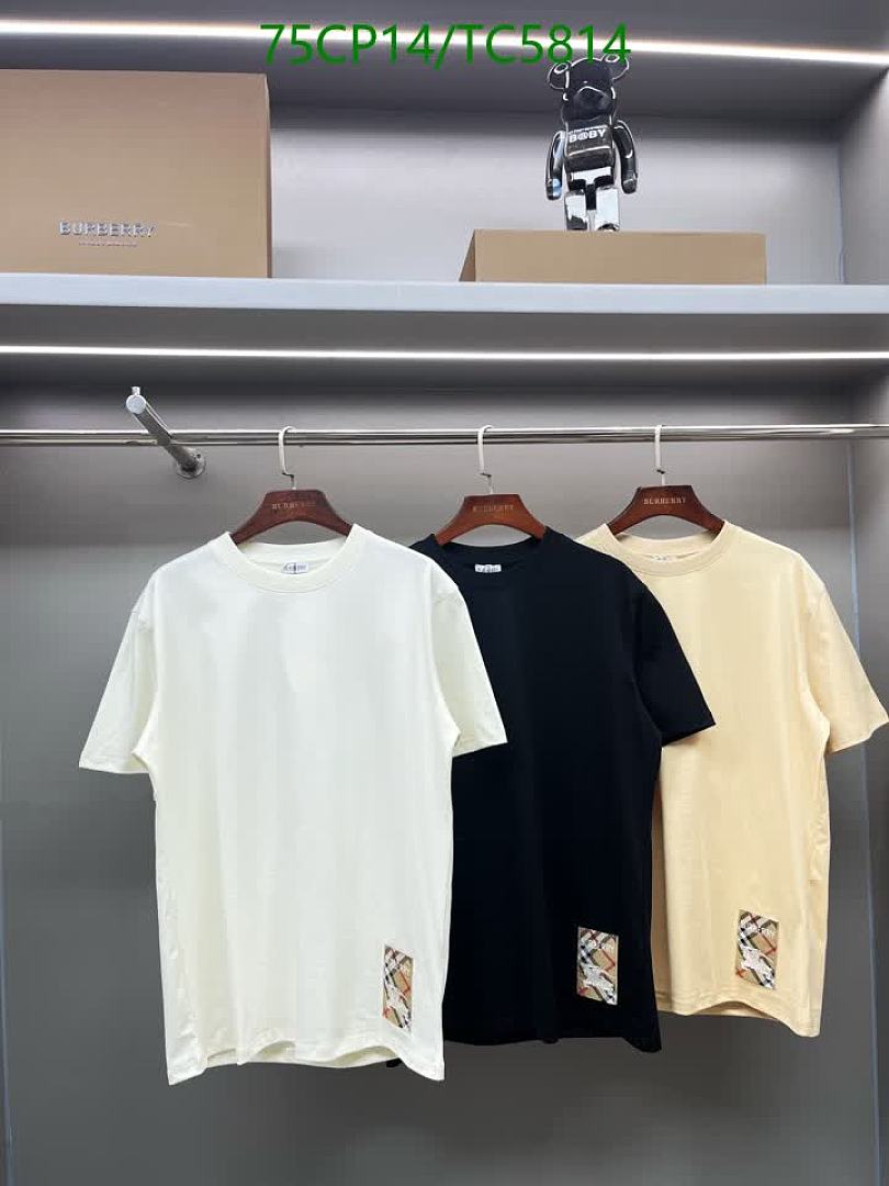 Burberry-Clothing Code: TC5814 $: 75USD