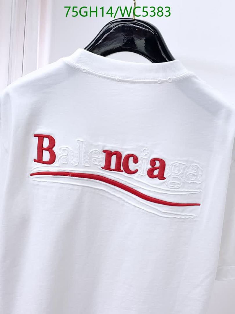 Balenciaga-Clothing Code: WC5383 $: 75USD