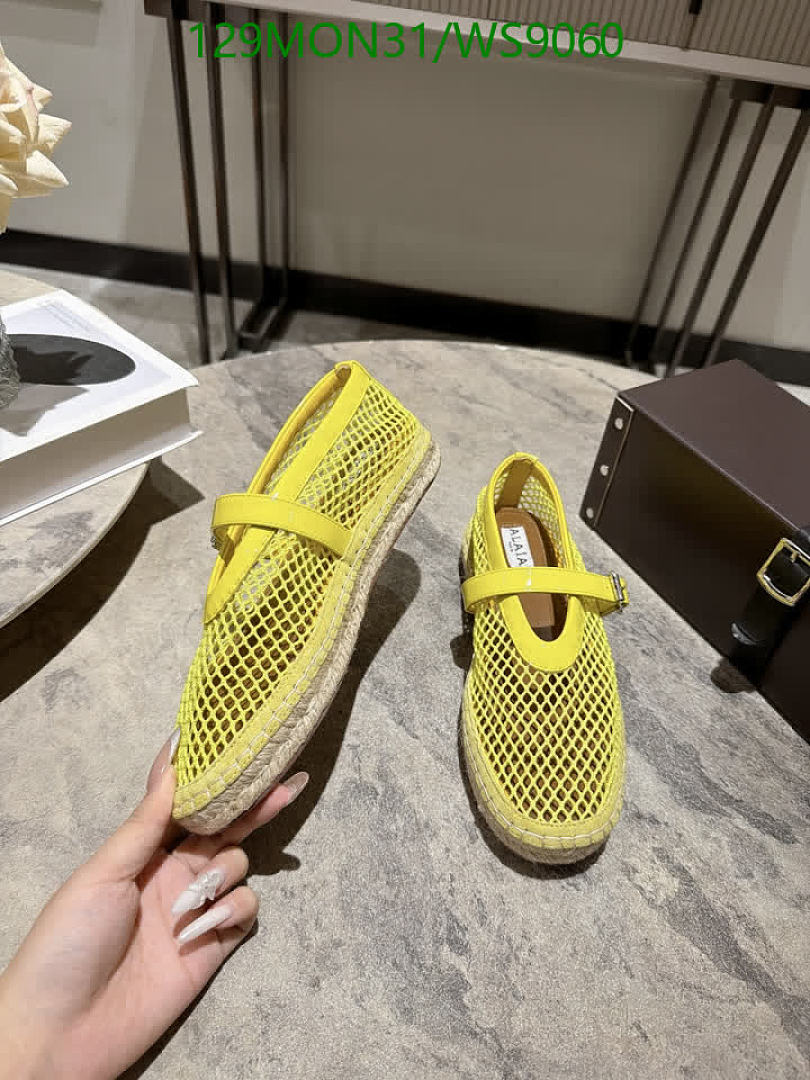 Alaia-Women Shoes Code: WS9060 $: 129USD