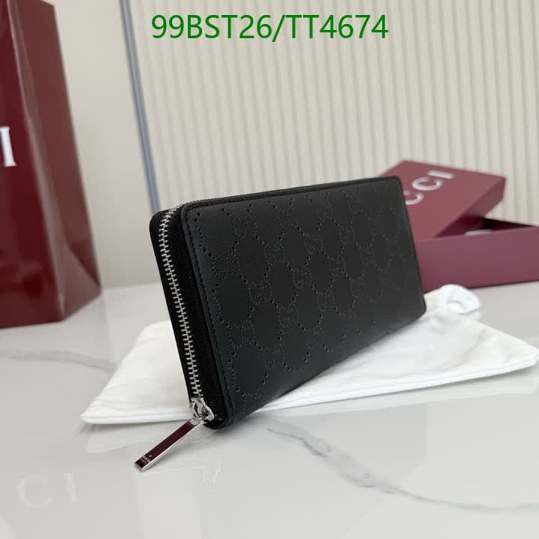 Gucci-Wallet Mirror Quality Code: TT4674 $: 99USD