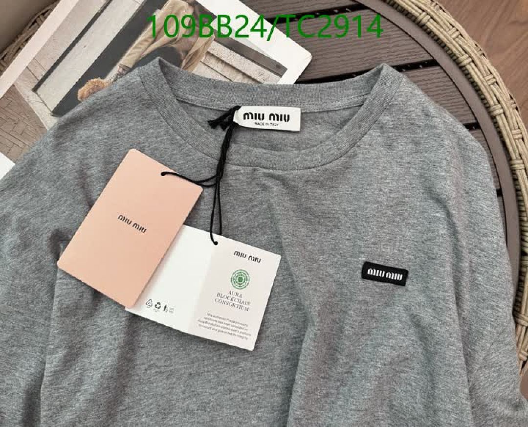 Miu Miu-Clothing Code: TC2914 $: 109USD