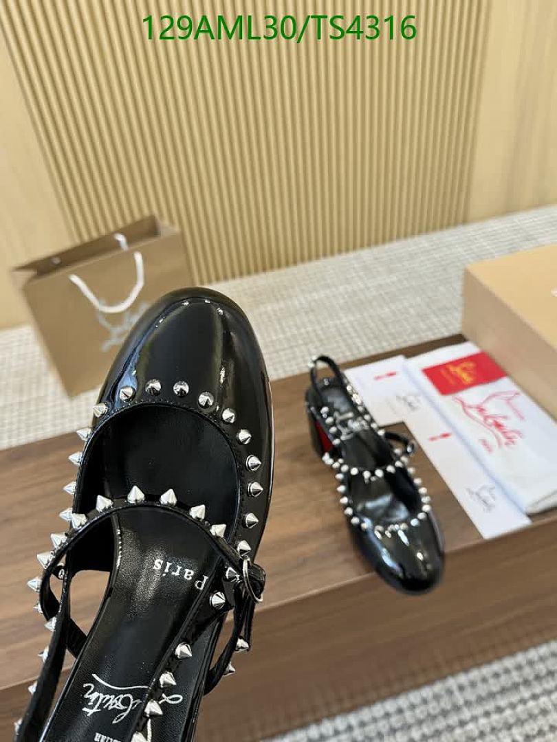 Christian Louboutin-Women Shoes Code: TS4316 $: 129USD