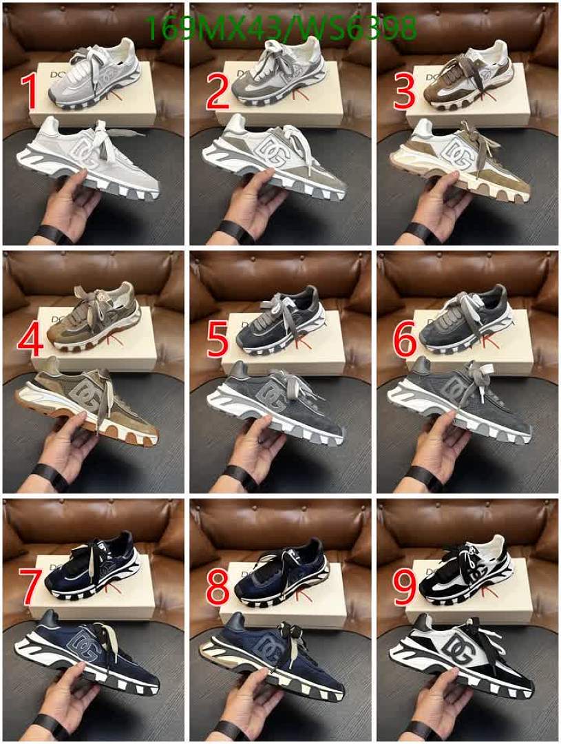 D&G-Men shoes Code: WS6398 $: 169USD