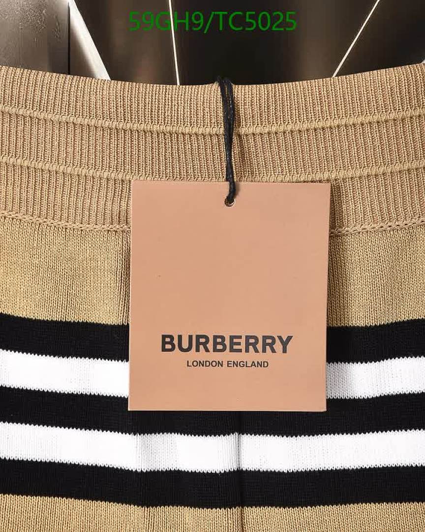 Burberry-Clothing Code: TC5025 $: 59USD