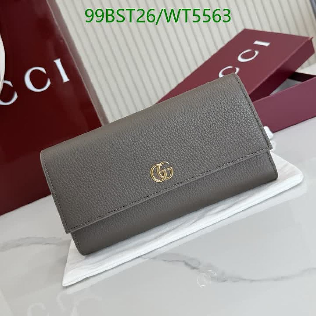 Gucci-Wallet Mirror Quality Code: WT5563 $: 99USD