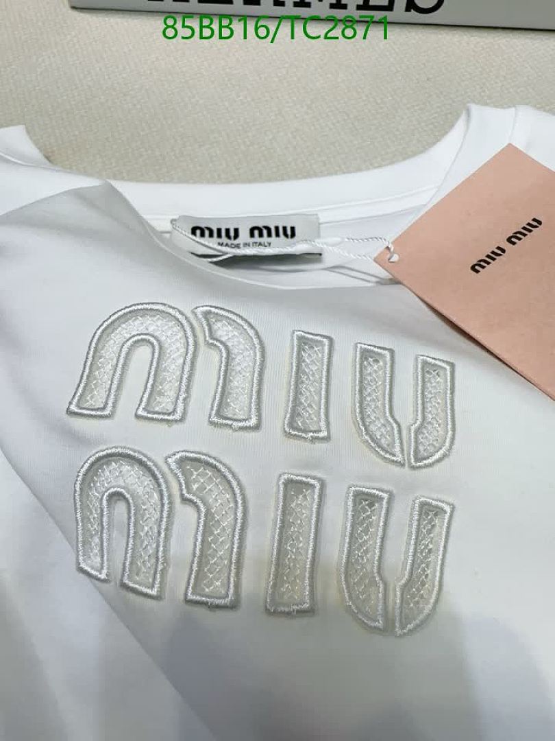 Miu Miu-Clothing Code: TC2871 $: 85USD