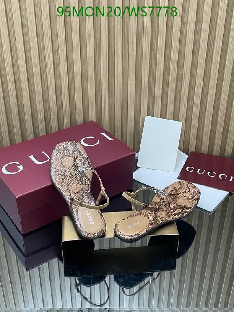 Gucci-Women Shoes Code: WS7778 $: 95USD