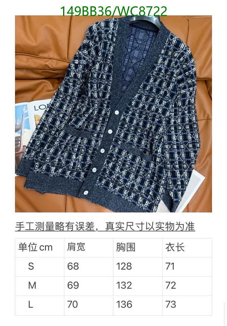 Dior-Clothing Code: WC8722 $: 149USD