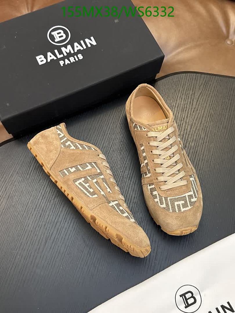 Balmain-Men shoes Code: WS6332 $: 155USD