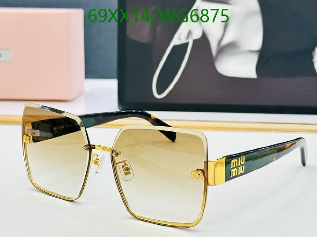 Miu Miu-Glasses Code: WG6875 $: 69USD